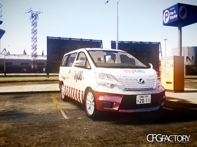 Toyota Vellfire GGH20 for FlyUS Van