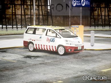 Toyota Vellfire GGH20 for FlyUS Van