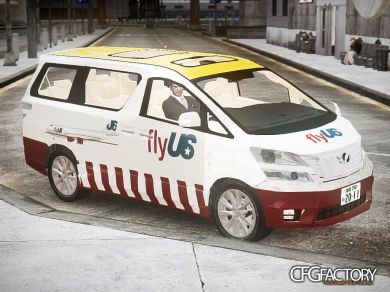 Toyota Vellfire GGH20 for FlyUS Van