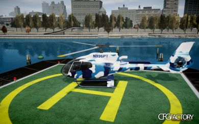 Eurocopter EC130B4 - Blue Camouflage