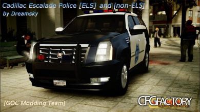 Cadillac Escalade Police V2.0 Final [ELS] and [non