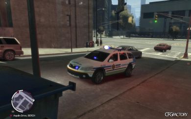 Skoda Octavia Icelandic police