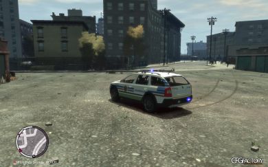 Skoda Octavia Icelandic police