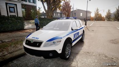NYPD Skoda Octavia Scout