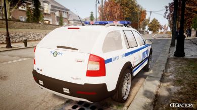 NYPD Skoda Octavia Scout
