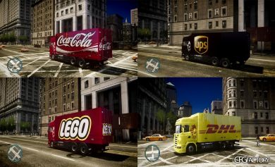 Scania R580 Tandem Textures