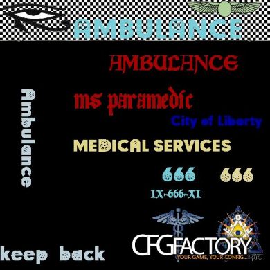 Illuminati Ambulance Texture + Handling