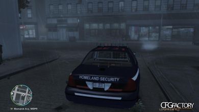 Homeland Security Ford Crown Victoria