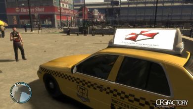 Ford Crown Victoria Raccoon City Taxi