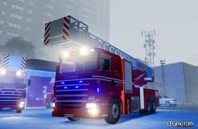 Scania Fire Ladder