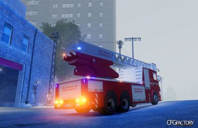 Scania Fire Ladder
