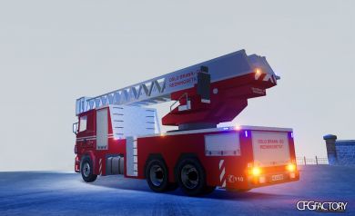 Scania Fire Ladder