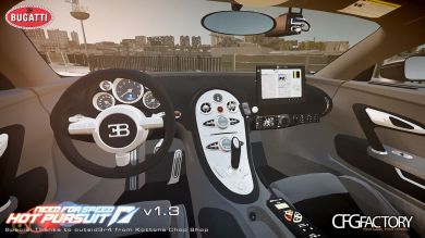 Bugatti Veyron 16.4 Police NFS Hot Pursuit [ELS+EP
