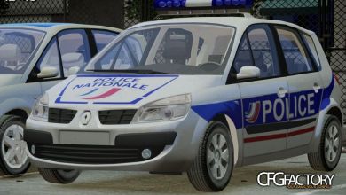 2007 Renault ScÃ©nic Phase II Police (