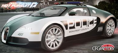 Bugatti Veyron 16.4 Police NFS Hot Pursuit [ELS+EP