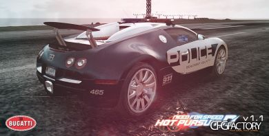 Bugatti Veyron 16.4 Police NFS Hot Pursuit [ELS+EP