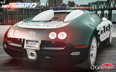 Bugatti Veyron 16.4 Police NFS Hot Pursuit [ELS+EP