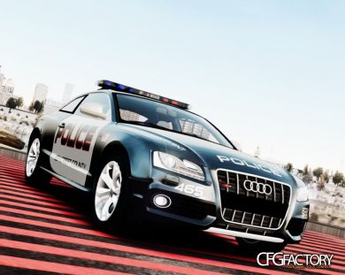 2007 Audi S5 Police