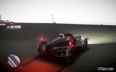 Vintage race car
