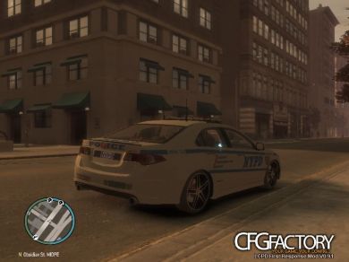 NYPD Honda Accord Type R [City Patrol]