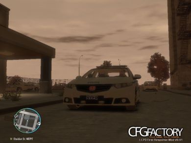 NYPD Honda Accord Type R [City Patrol]