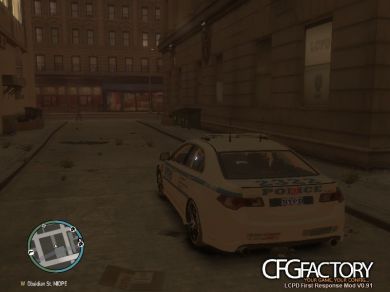 NYPD Honda Accord Type R [City Patrol]