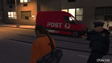 Australia Post Skin for Sprinter