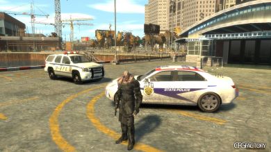 Raccoon Police Department Trucks