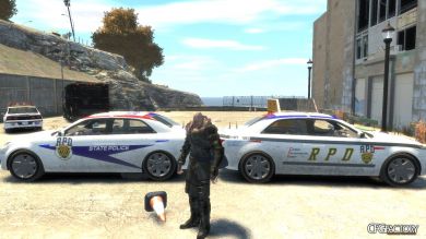 Raccoon Police Department Cars