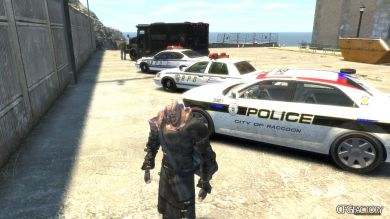 Raccoon Police Department Cars