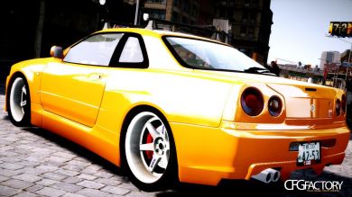 Nissan Skyline GT-R (R34) Stance