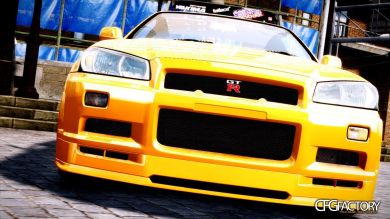 Nissan Skyline GT-R (R34) Stance