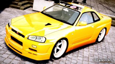Nissan Skyline GT-R (R34) Stance