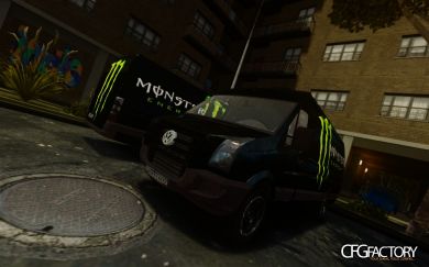 Monster Energy Volkswagen Crafter