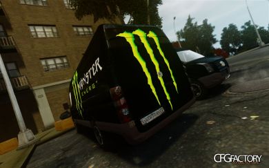 Monster Energy Volkswagen Crafter