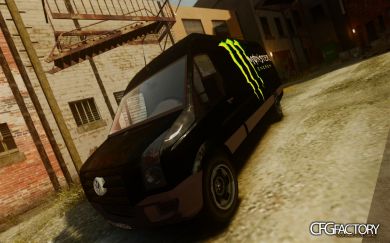 Monster Energy Volkswagen Crafter