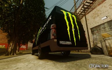 Monster Energy Volkswagen Crafter