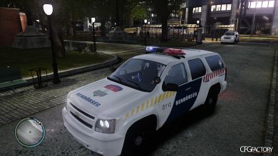 Hungarian Police Tahoe