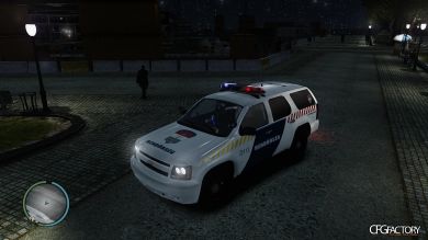 Hungarian Police Tahoe