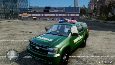 Hungarian Border Guard Tahoe