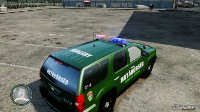 Hungarian Border Guard Tahoe