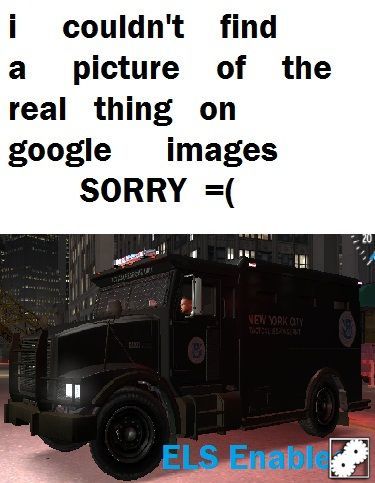 GTA IV Homeland Security Vehicles