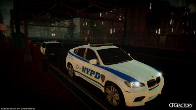 NYPD BMW X6