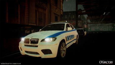 NYPD BMW X6