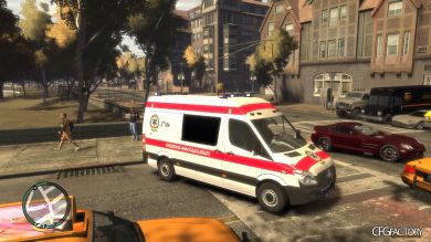 Hungarian Mercedes Sprinter Ambulance