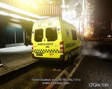 Mercedes Sprinter 2011, Danish Falck Ambulance V1