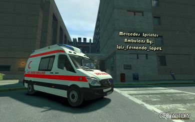 Mercedes Sprinter Turkish Ambulance