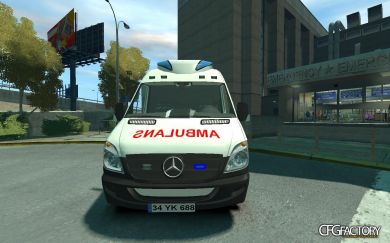 Mercedes Sprinter Turkish Ambulance