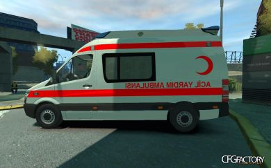 Mercedes Sprinter Turkish Ambulance