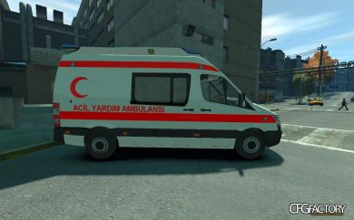 Mercedes Sprinter Turkish Ambulance